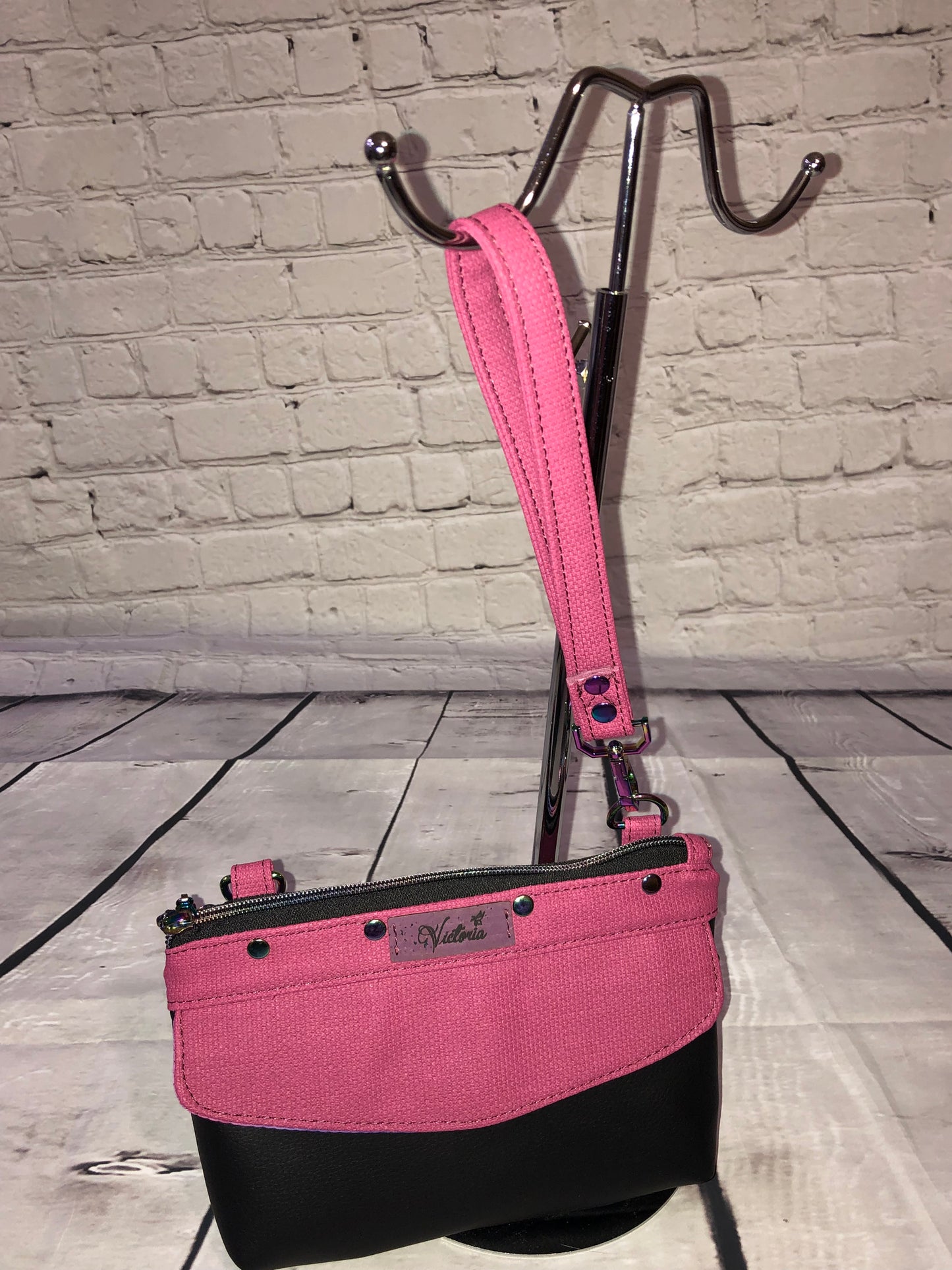 Here is the Neo with the wristlet strap. Perfect for a night on the town with a phone and a few essential items