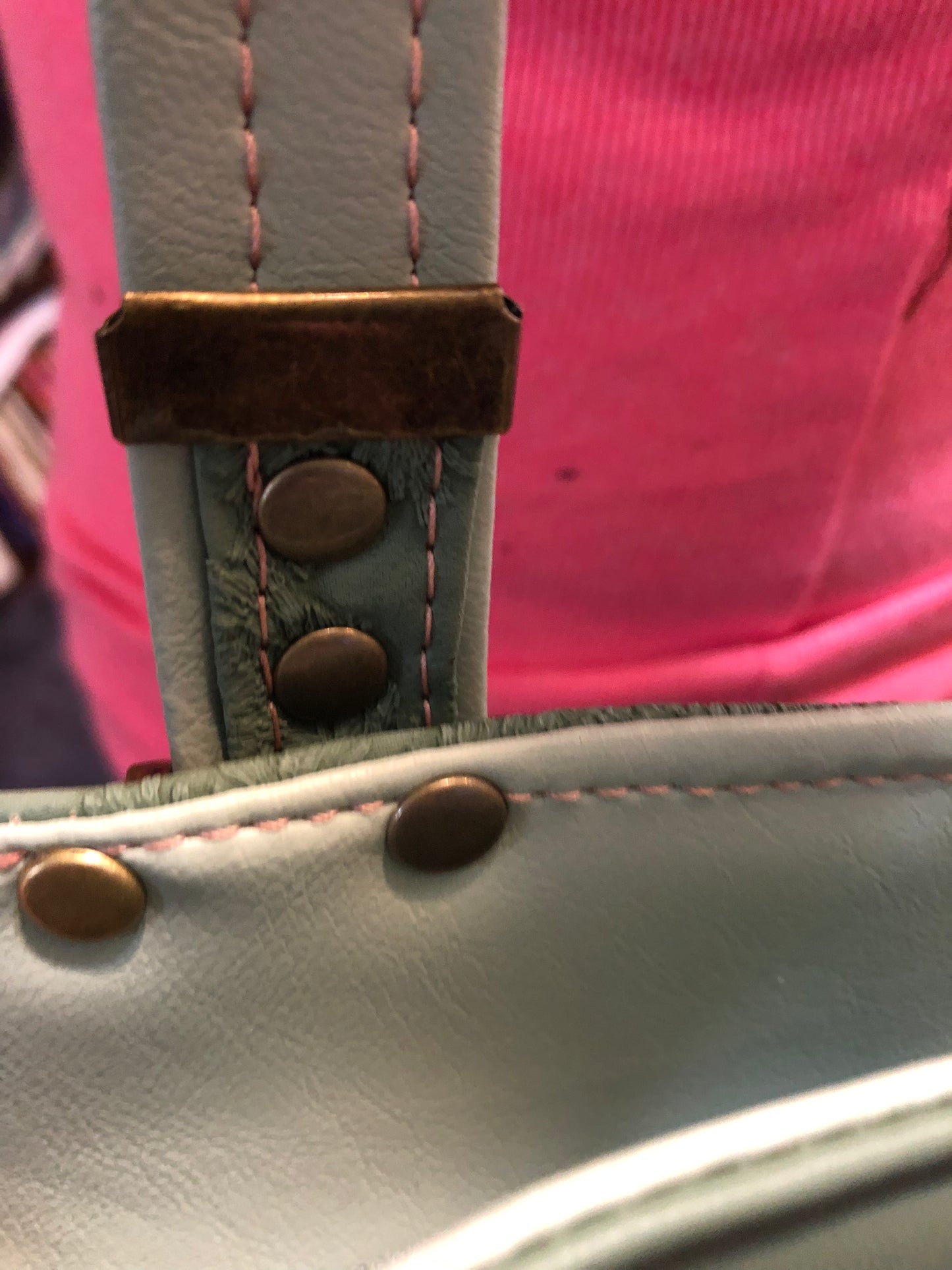 Large Cork multi color large tote bag