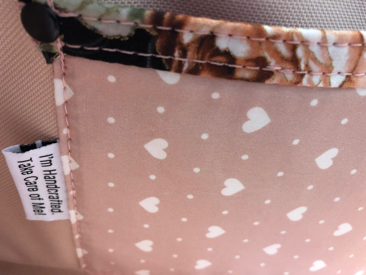 Floral divider bag