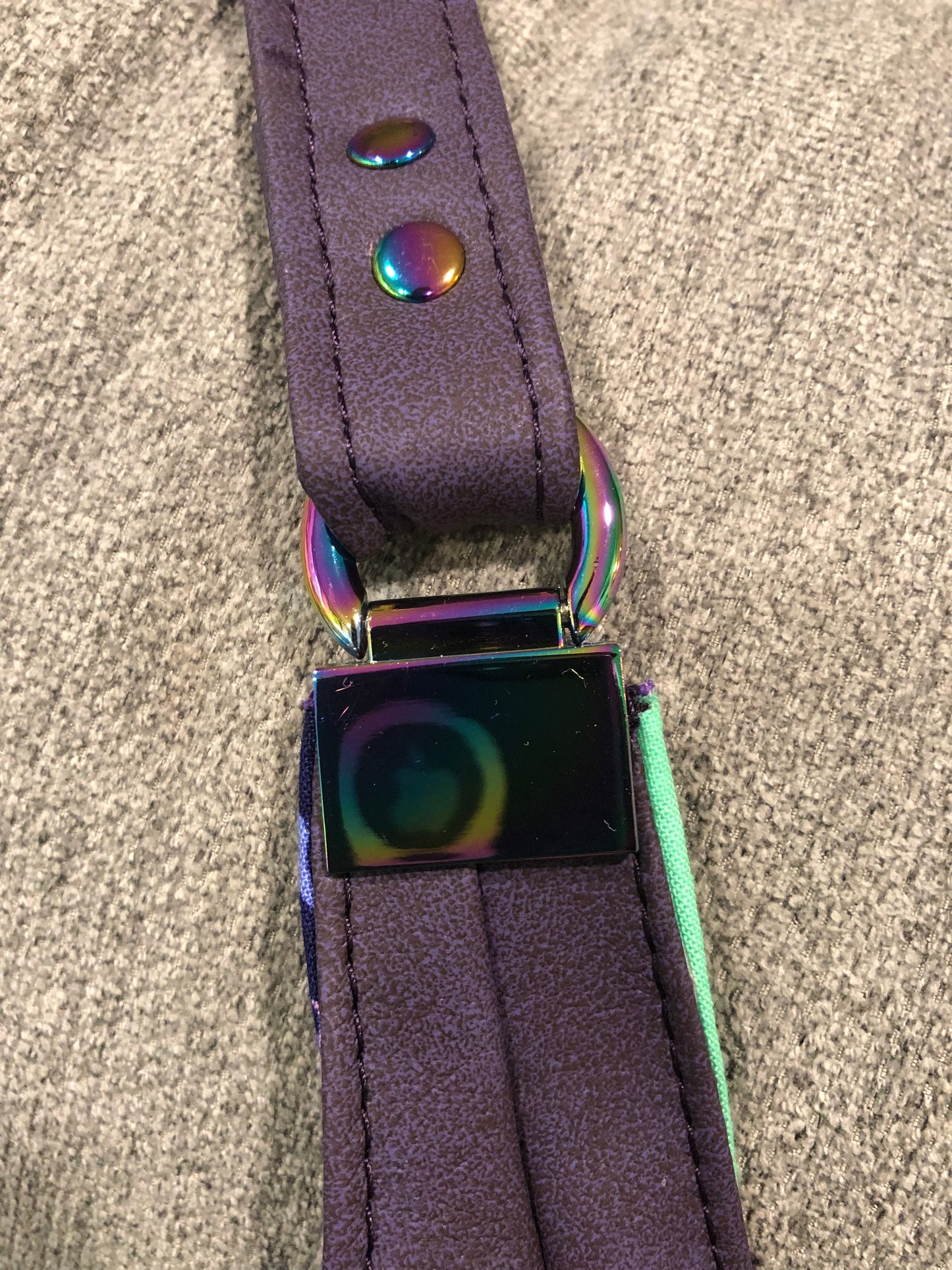 Purple hobo rainbow strap