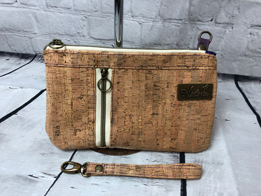 Natural cork, removable strap