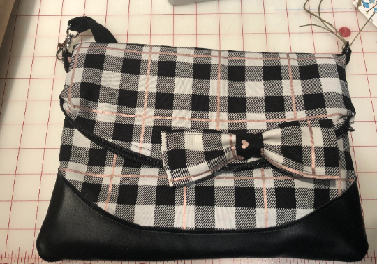 Plaid Clutch purse