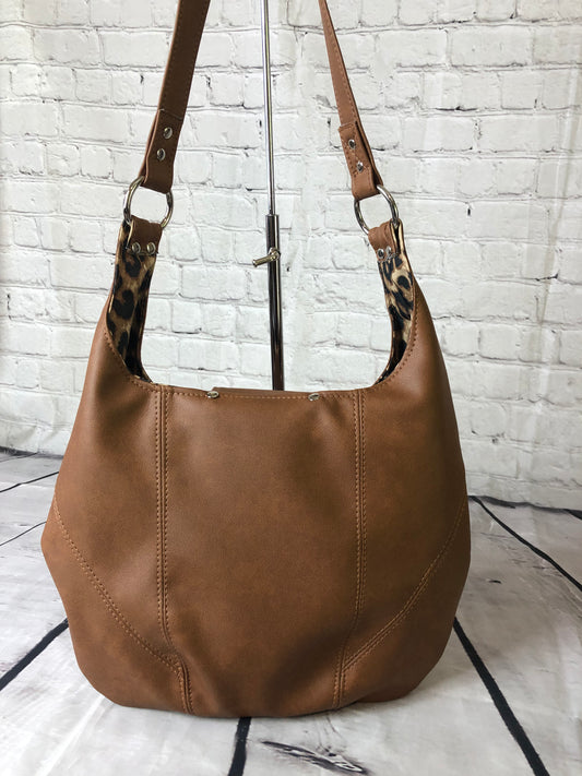 Hobo/tan, Animal print shoulders bag