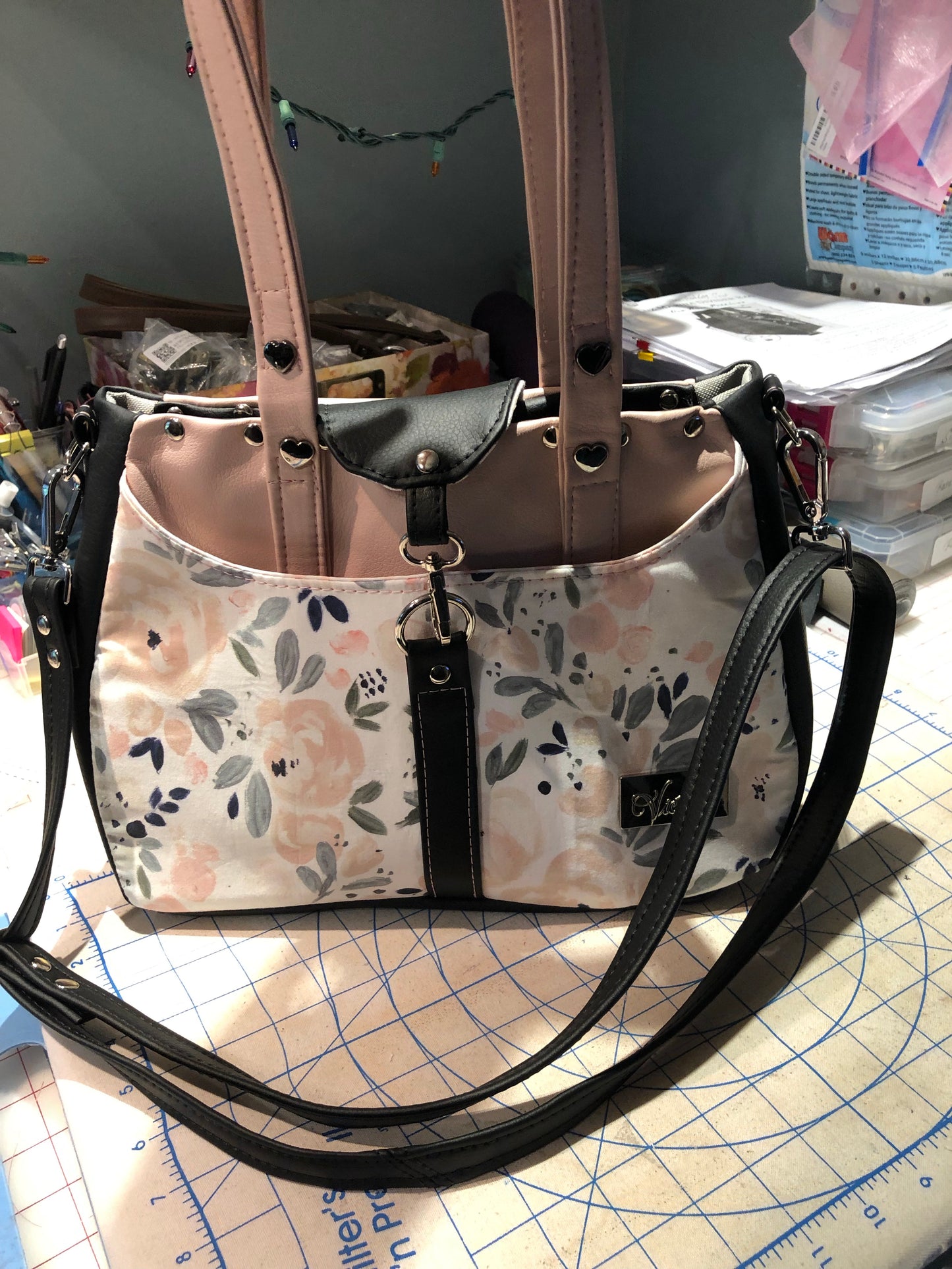 Cute floral handbag/crossbody