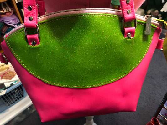 Hot pink handbag