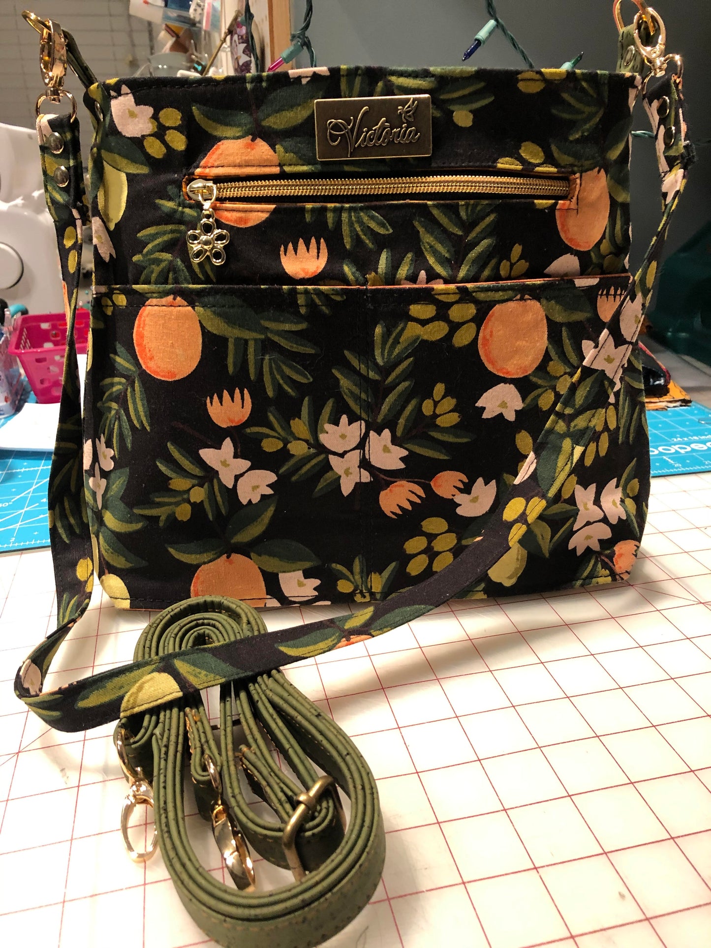 Forest crossbody shoulder bag